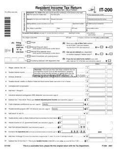 Free New York It 200 Form
