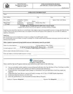 Free New York Ps 409 Form