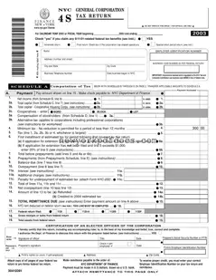Free Nyc 4S Form