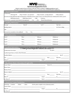 Free Nyc Apartment Registration Form