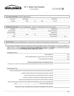 Free Nyc Buildings St 1 Form