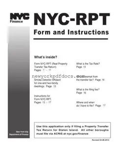Free Nyc Rpt Form