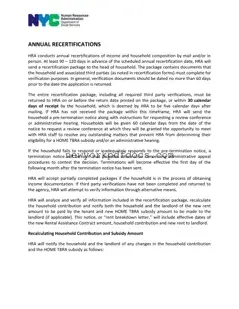 Free Nycha Annual Recertification Form