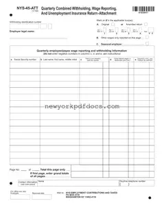 Free Nys 45 Att Mn Form