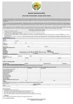 Free Nys Application Form