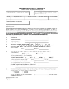 Free Nys Nf 7 Form
