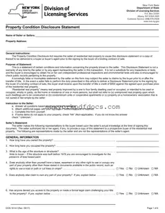 Free Nys Property Form