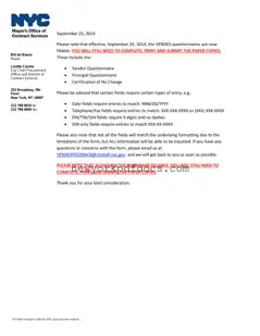 Free Vendex Nyc Form
